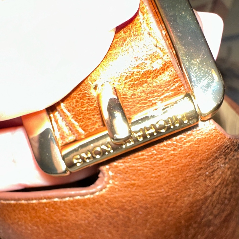Michael Kors Brown Wedge Sandals - Picture 6 of 10